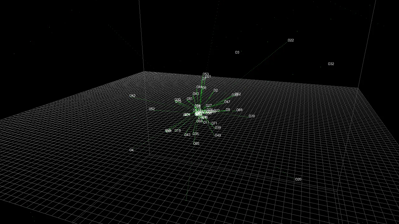 Screenshot 2 of n-Body Simulation