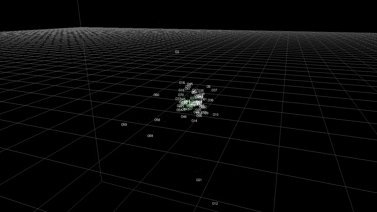 Screenshot 3 of n-Body Simulation