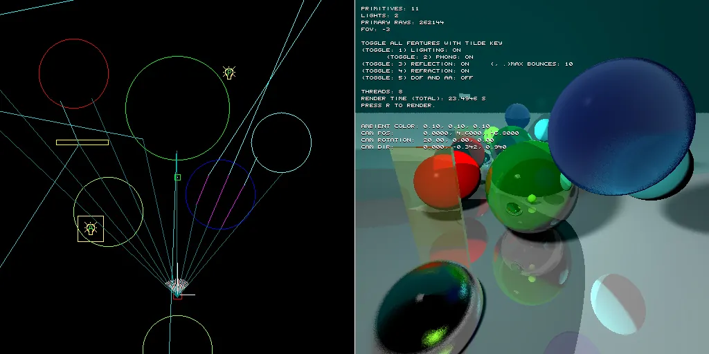 Screenshot 4 of Software Raytracer