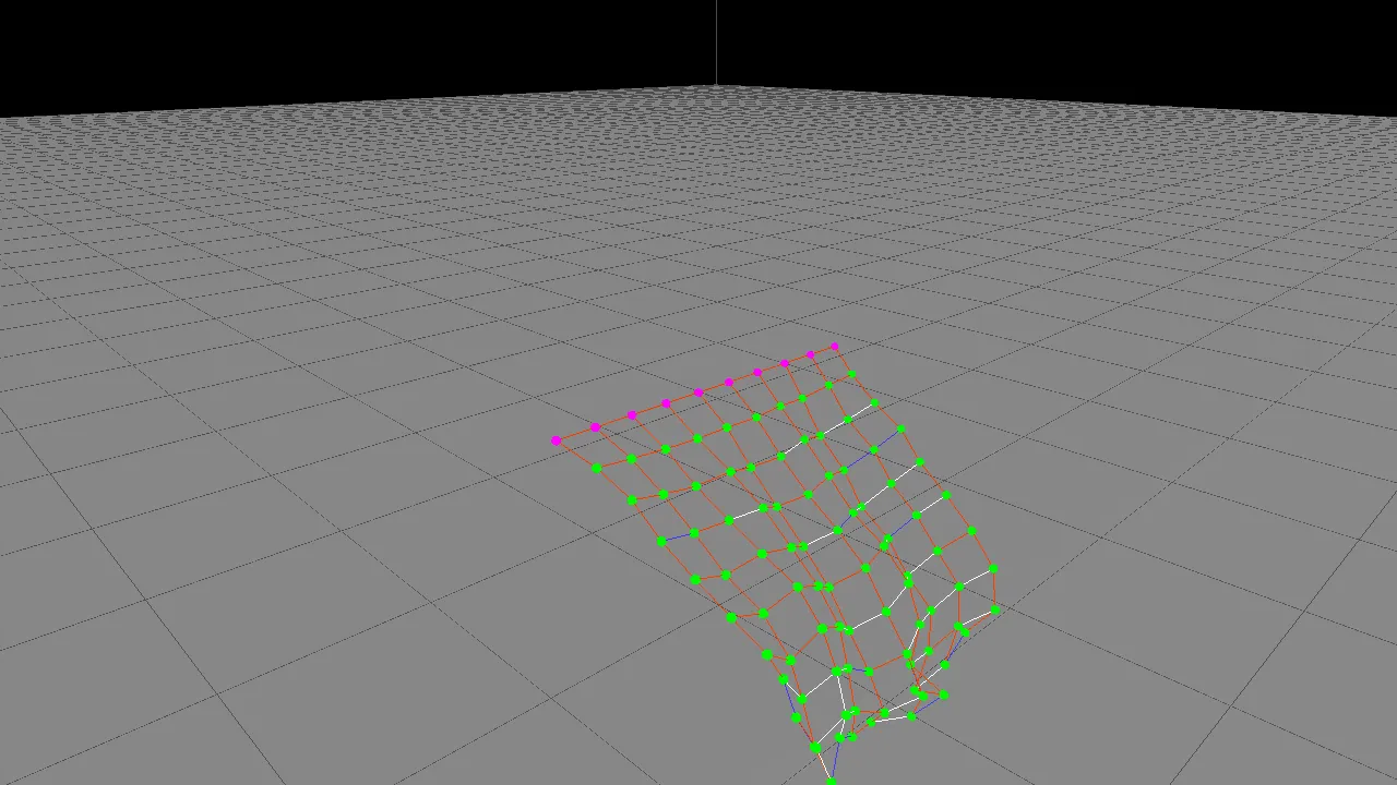 Screenshot 2 of Spring-Physics Simulation
